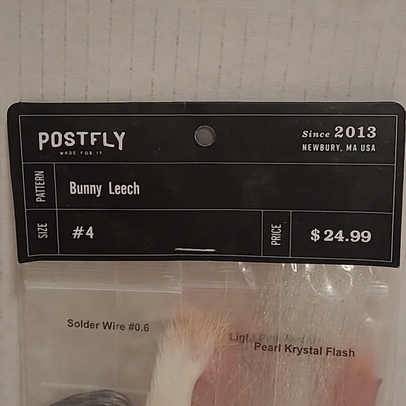 NIP Set of 3 Postfly Fishing Lure Tying Kits - Picture 3 of 16